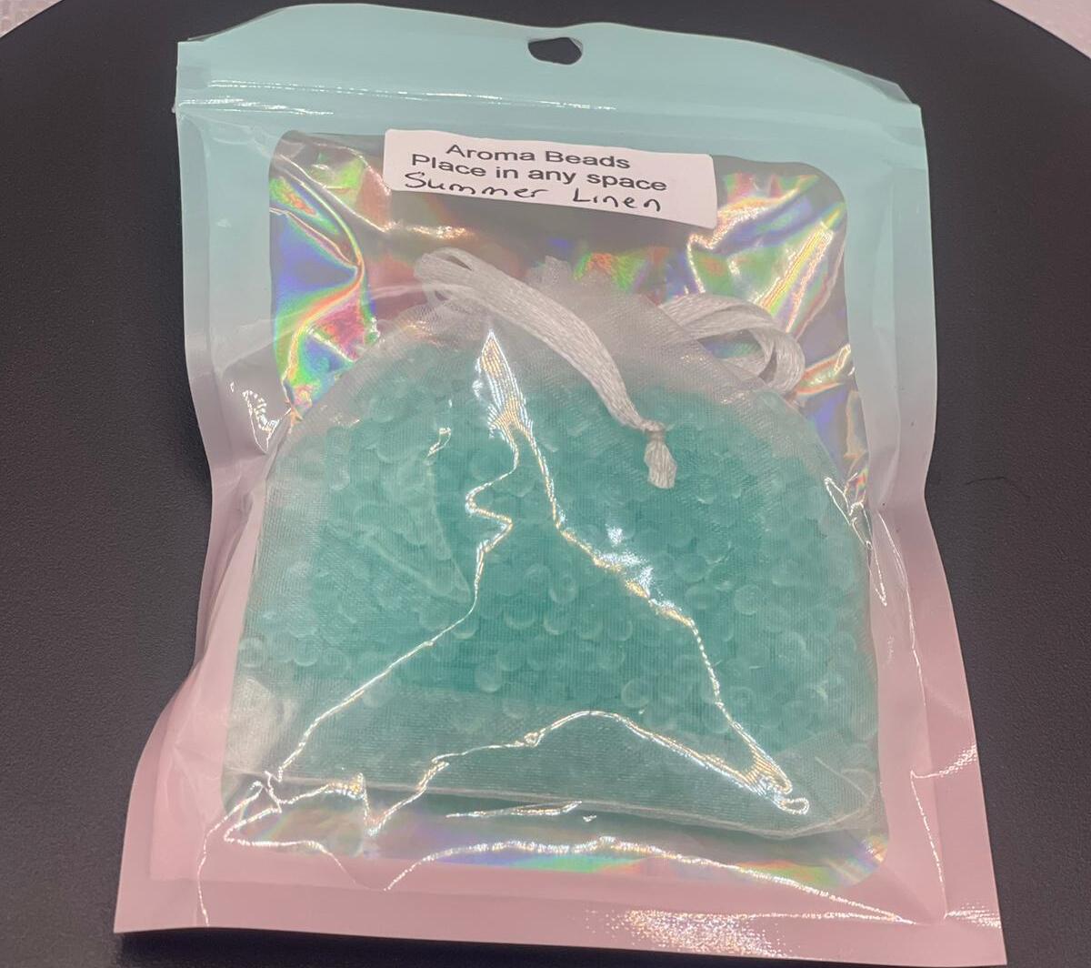 Champagne toast aroma beads