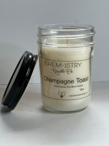 Champagne Toast Candle