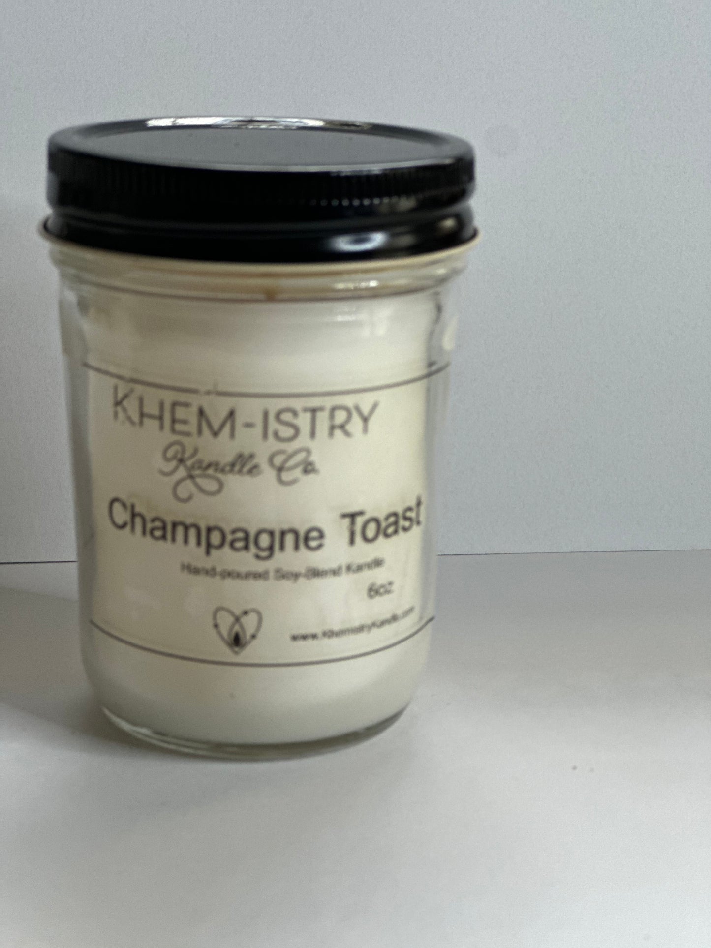 Champagne Toast Candle