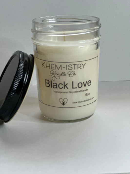 Black Love Candle