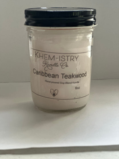 Caribbean Teakwood Candle