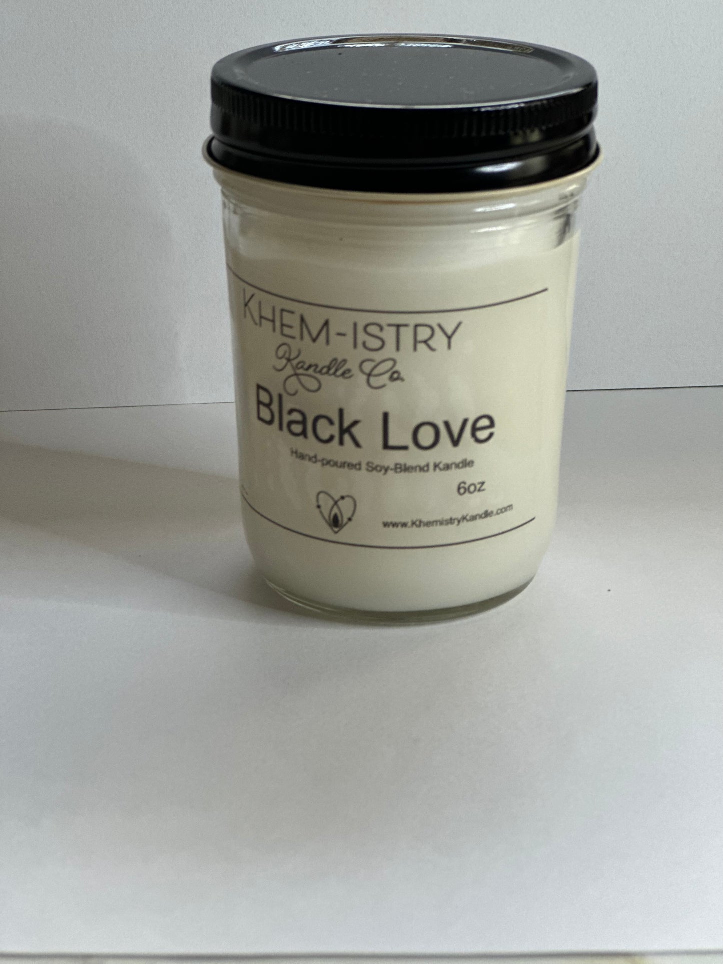 Black Love Candle