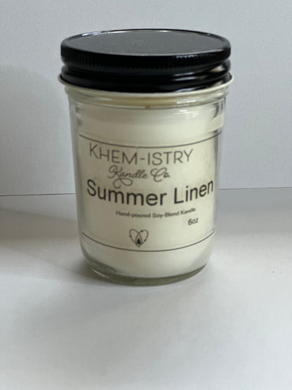 Summer Linen Candle