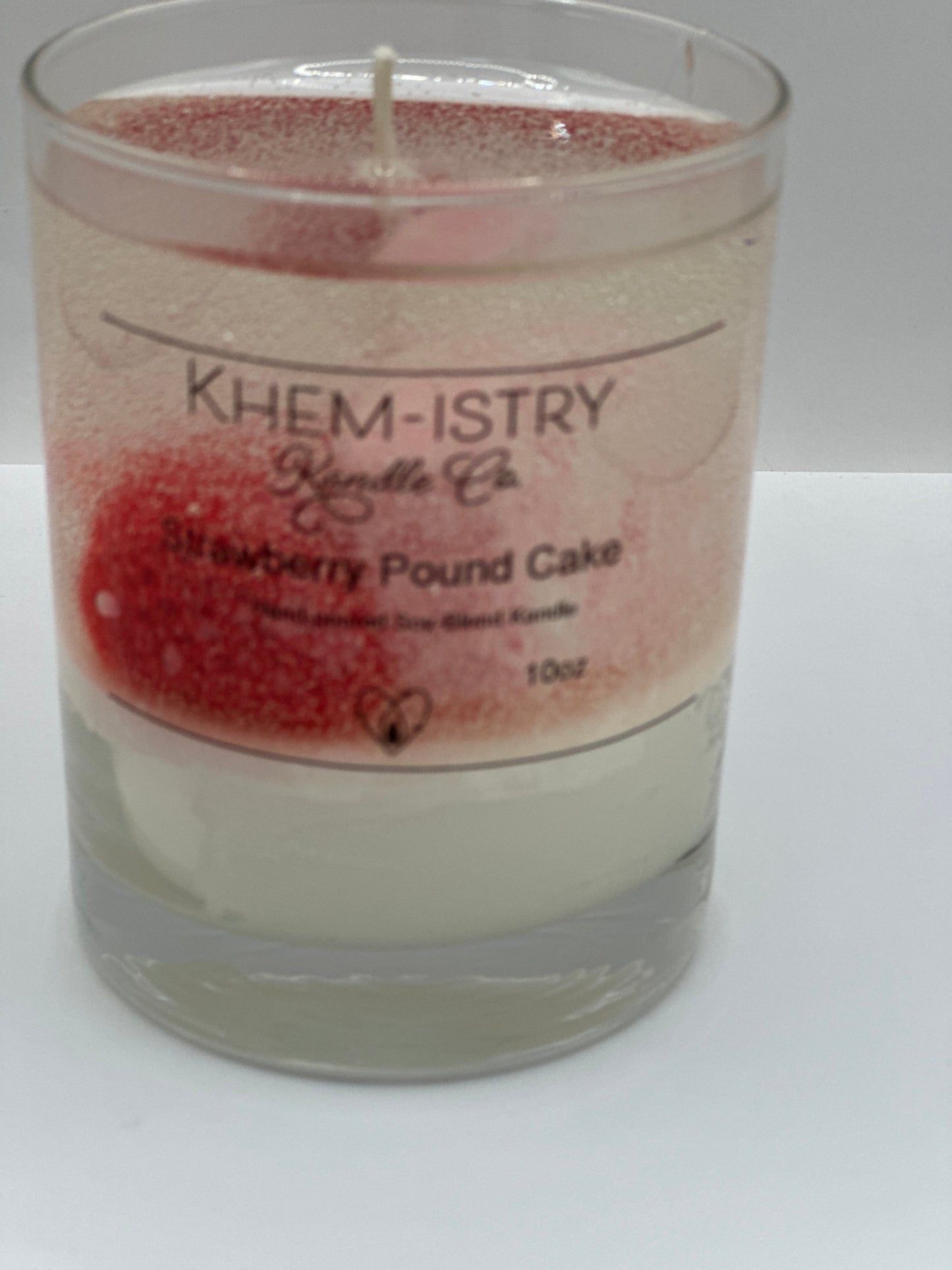 Strawberry Pound Cake Candle