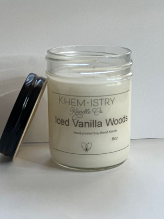 Iced Vanilla Woods Candle