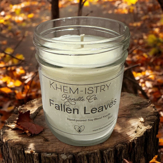 Fallen Leaves Candle