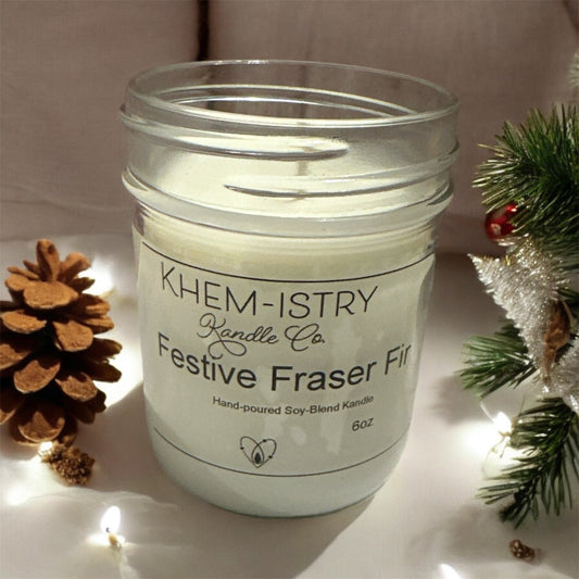 Festive Fraser Fir Candle