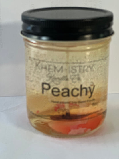 Peachy Scented Candle