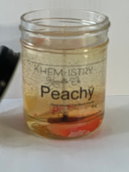 Peachy Scented Candle